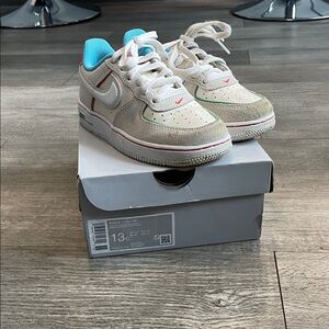 Colorful Air Force 1s